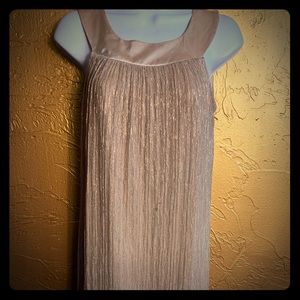 Vintage Glitter & Satin Dress